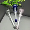 Renk Eklenmiş Cam Boru Toptan Cam Bongs Yağ Burner Su Boruları Sigara İçme