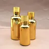 5ML 10ml 15ml 20ml 30ml قنينة الزجاجات الزجاجية الذهبية الزجاجة