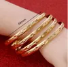 Punk Style Dubai Gold Jewelry Gold Color Bangles Dla Etiopskich Bangles Bransoletki Etiopska Biżuteria