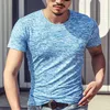 Vente chaude 2018 New Summer Camouflage T Shirts Hommes Casual T-shirt À Manches Courtes Hommes Tops Stretch Tee Chemise Homme Camisetas 3XL