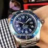 New Dive II Y1739316 Cadran Bleu Automatique Montre Homme Édition Spéciale Bracelet En Acier Inoxydable Montres Hello_Watch