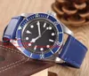 2018 Последняя версия 6 Цветные часы 79200B KW The Dive Watch 41,5 мм Кожаный браслет Высококачественные механические автоматические мужские часы
