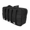 Tactical Molle Utility Bolle Bolsa Ferramenta Ferramenta Primeiros Socorros Mochila Rock Saco de Escalada para GPS Colete Cinto Exterior Camping Caminhadas Equipamento