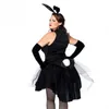Hot Bunny Girl Rabbit Kostüme Frauen Cosplay Sexy Halloween Adult Tier Kostüm Kostüm Clubwear Party Wear M L XL 2XL S19706