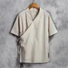 camisa de kimono de hombre