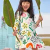 Filles Robes 2019 Coton À Manches Longues Printemps Automne Bébé Robes avec Poches Enfants Tunique Jersey Robes pour Filles Vêtements Enfants Vêtements