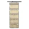 20 Pockets Behind Doors Hanging Storage Bag Non Woven Shoes Organizing Bags with Hooks Space Saver Organizer Home Storage