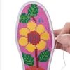 Fashion Manual embroidery insoles outdoor sport insole Cartoon cotton foot treatment shoe pads national hand-make Insoles