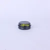 500pcs/lot 15g Black Aluminum Jar 15ML Empty Small Lip Oil Cosmetic Eye Cream Bottle Batom Travel Lotion Tin Container