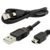 USB 2.0 A till mini B 5-stift 5-stift V3 USB-kabel för MP3 MP4 Data Chable Cable Adapter