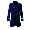 Prince Coat Steampunk Medioevo uomo Goth Coat Overcoat Full Sleeve Keep Warm Wind Costumi lunghi Cappotti Halloween cosplay