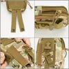 5.5 Inch Outdoor EDC Tactical Molle Waist Bag Pack Men Cell Phone Case Wallet Pouch Holder For iphone 7 SAMSUNG Camping Hiking