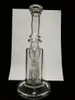 8 Polegada Klein vidro Bong Klein Plataformas Petrolífera vortex Dab Rigs Reciclador De Vidro Tubulação de água conjunta tamanho 14.4mm bola plataformas semente da vida cópia perc bong