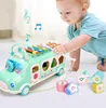 Çocuklar Müzik Oyuncaklar Bebek Piyano Enstrüman Çocuk Otobüs Sıralayıcısı 8-Note Anahtar Piyano Toddler Eğitim Ses Bebek Oyuncak