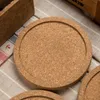 Classic Round Plain Cork Coasters Drink Wine Mats Cork Mat Drink Juice Pad for Wedding Party Gift Favor4232328