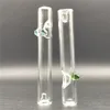 Colored Tobacco Thick Glass Steamroller Smoking Pipes Clear Tube Steam Rollers Hookah Glass Hand Pipe