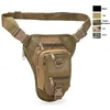 Oudoor Sports Tactique Leg Pack Assault Taille Sac Combat Pack Camouflage Waistpack Camo NO11-458