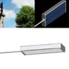 Lampadaire solaire extérieur applique murale de jardin 48LED 1000 lumens ampoule LED en alliage d'aluminium