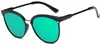 الصيف 10 قطع الحلوى ماركة مصمم القط العين النظارات النساء أزياء البلاستيك النظارات الكلاسيكية الرجعية في الهواء الطلق oculos دي سول gafas 8 ألوان