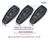 Addan 정품 가죽 키 지갑 FOB 포커스의 스마트 키를위한 키 링 홀더 Mondeo Ecosport 자동차 액세서리