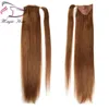 Evermagic Ponytail Human Hair Remy Prosty Europejski Kucyk Fryzura 50G 100 Naturalny klip do włosów w przedłużania 6584182