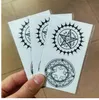 Waterdichte Tijdelijke Tattoo Sticker Zwart Butler Contract Symbool Kompas Anime Tatto Flash Tatoo Fake Tattoos voor Mannen Vrouwen