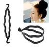 4 pièces outils de coiffure pour tisser tresse cheveux peigne épingles à tirer Clips crochet plaque faite aiguille coiffure Stylists4610307