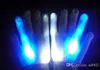 Regenbogen-Flash-Handschuhe, LED-Leuchten, Bühnenaufführung, bunte Fingerbeleuchtung, Handschuh, Glühen, Party, Tanz, Fäustlinge, Dekor, 18 5qt ff