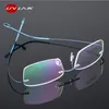 Uvlaik Regless Titanium Brillen Frames Vrouwen Mannen Flexibele Optische Frame Recept Spektakel Frameloze Bril Bril Bril