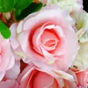 Ins varm 60cmx40cm bröllop blomma vägg riktig touch artificiell rose hortensia blomma fotografi rekvisita händelse parti bröllop scen dekor
