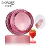 DHL free BIOAQUA Brand Strawberry Lip Sleeping Mask Skin Care Exfoliator Lips Balm Moisturizing Nourish Lip Plumper Hydrating Cream 20g