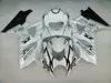 Kit de carenado de 7 regalos para Suzuki GSXR1000 07 08 juego de carenados blanco negro GSXR1000 2007 2008 XS23