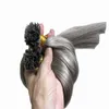 Pre-Bondedu-Tip Pre Bonded Hair Extensionsストレートブラジルリミーヒト髪カプセル100g Uチップ18 "20" 22 "24"