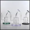 Hookahs mini Toro Glass Bong Oil Rig Water Bongs Färger Kvinnlig 14,5 mm Bubbler med glasskål