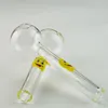 Hot Sale Smile Pyrex Oil Burner Glass Spoon Hand Pipe Tobacco Pipes for Smoking Accessories SW15