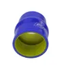 PQY - Blueyellow 2 "51mm Hump Prosty Wąż silikonowy Wąż Międzycooler Rurka Rura Rury PQY-HSH0020-QY