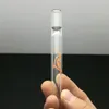 Glasrökande rör tillverkar handblåsta vattenpipa bongs transparent delfin kärleksglas sucker