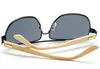 Vierkante echte bamboe zonnebril mannen vrouwen outdoor goggles UV400 hout zonnebril mannelijke gespiegelde eyewear oculos lunettes 1511