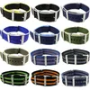 Hight Quality Black Nylon Nylon Homens à prova d'água Watchband 20mm 22mm Casual Bond 007 Relógio Strap 30cm Exército Esportes Sports Band