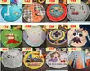 Kids Baby Play Mats Toys Storage Bag Round Carpet Rugs Large Canvas rawling Mat Carpet Portable Canvas kids Toys Sundries Pouch 28 Styles