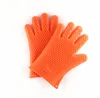 Silicone Kitchen Cooking Gloves Microwave Oven Non-slip Mitt Heat Resistant Silicone Home Gloves Cooking Baking BBQ gloves Holder