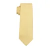 Men039s шелковое галстук золото твердый цвет плюс манжеты платки Gold Corsage Luxu
