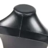 Hot Sale Black Volor Mannequin Form PU Läder Smycken Display Stativ för Counter Showcase Halsband / Hängsmycke Bust Visar Hållare