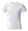 Nya mode män sport tröjor kortärmad t-shirt för att springa gym träning wear baselayer fitness tee toppar kompression t-shirt män