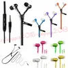 Fone de ouvido Zipper Headset 3.5mm Baixo auriculares In-Ear Zip Headphone para Iphone Samsung Telefone PC MID Ipod MP3 MP4 Player com pacote