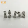 Verstelbare Titanium Quartz Nail Universal Domeless GR2 TI Nail Joint Man en Vrouw Six-in-One Dabber Nail met Titanium Carb Cap