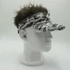 Modische Krempenlose Mütze für Männer und Frauen, taillierte Baumwollmütze, Totenkopf, schwarze Krempenlose Kappe, Docker-/Seemannsuhr-Mütze_voghion.com