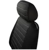 Cubiertas de asiento del automóvil delantero de Autoyouth Airbag Compatible Universal Fit La mayoría de los accesorios de automóviles SUV Cubierta del asiento para el automóvil para Toyota 3 Color255t