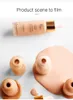 Pudaier Liquid Foundation Base Matte Liquid Makeup concealer Full täckning långvarig ansiktsgrädde bleknar lysande kontur prim4603963