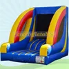 Opblaasbare kleverige muur Commerciële PVC Jumping Bounce House Menselijke kleverige muur en pak Leuk spel met blazer